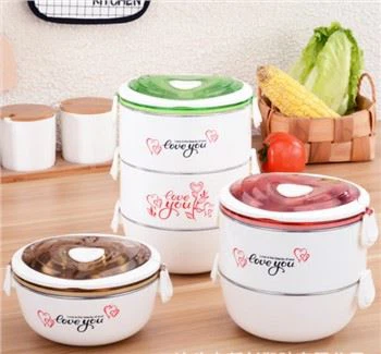 Stapelbare Tiffin Bento Lunchbox